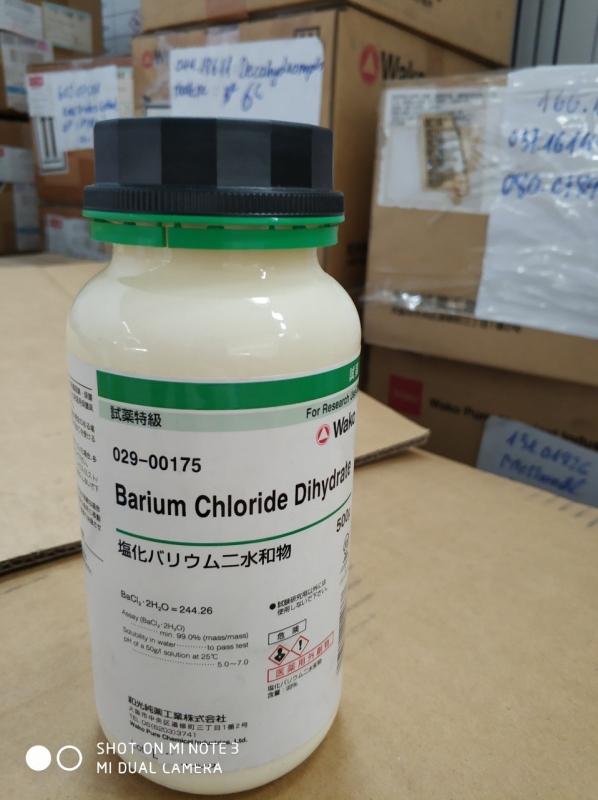 Barium chloride dihydrate, Wako