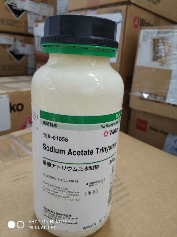 Sodium Acetate Trihydrate, Wako
