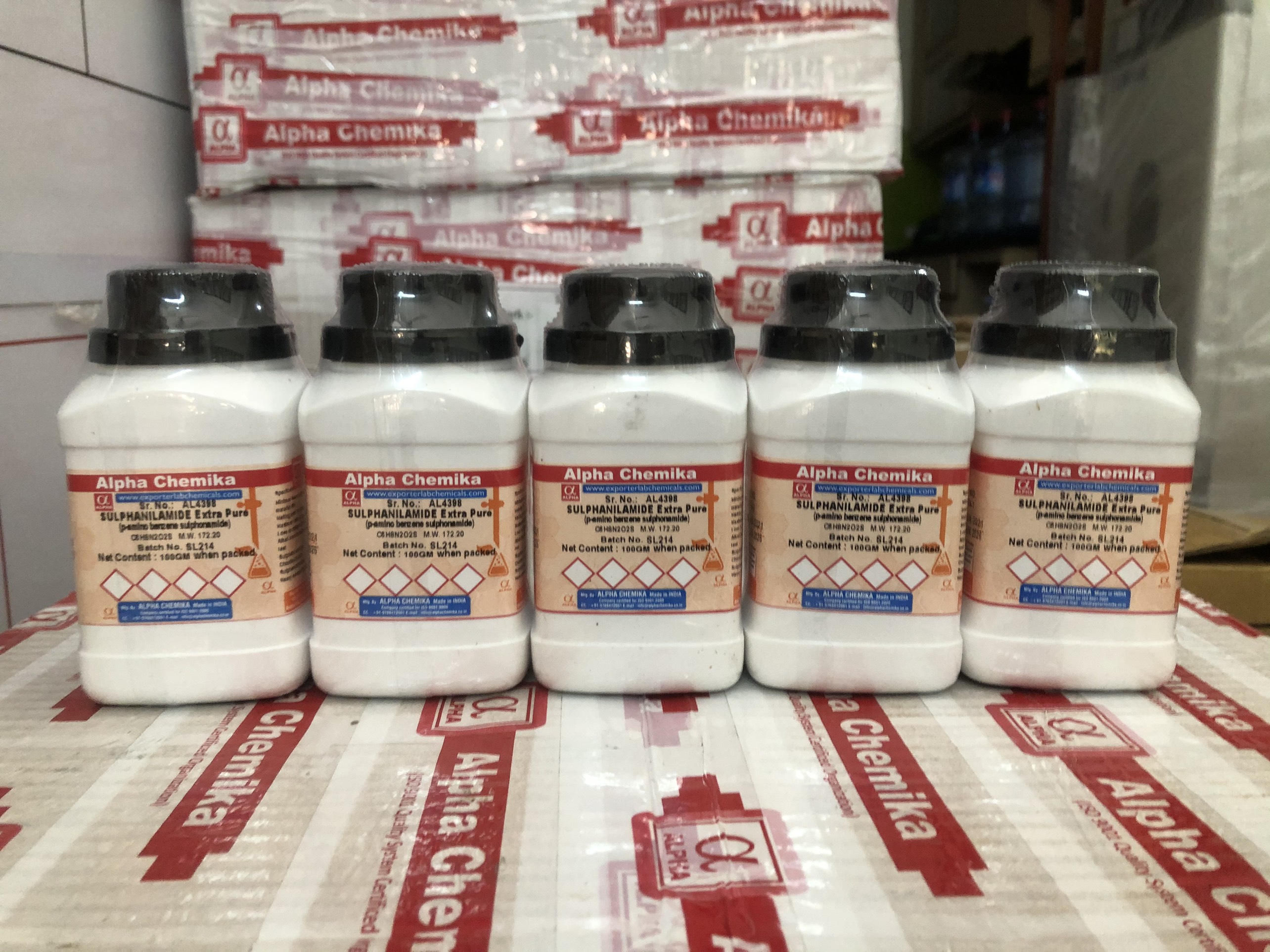 Sulphanilamide Extra Pure, Alpha Chemika