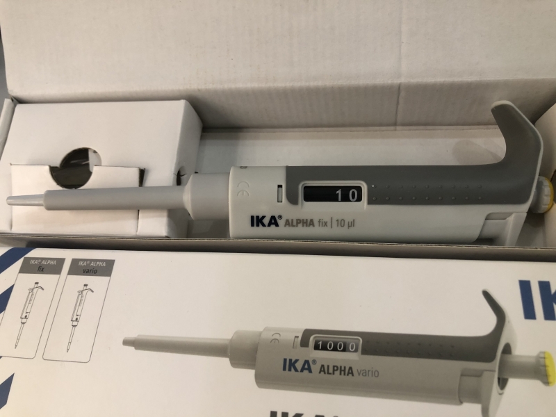 Micropipet cố định thể tích 10 µl, IKA - Đức