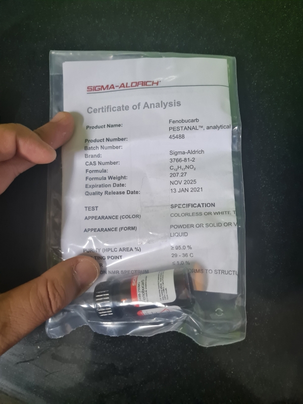 Chất chuẩn Fenobucarb PESTANAL®, analytical standard, Sigma