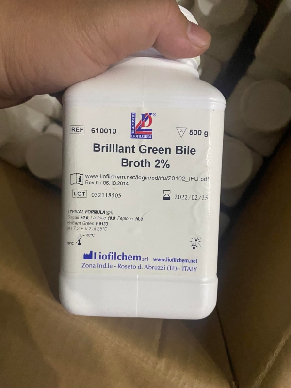 Brilliant Green Bile Broth 2% - Liofilchem Ý