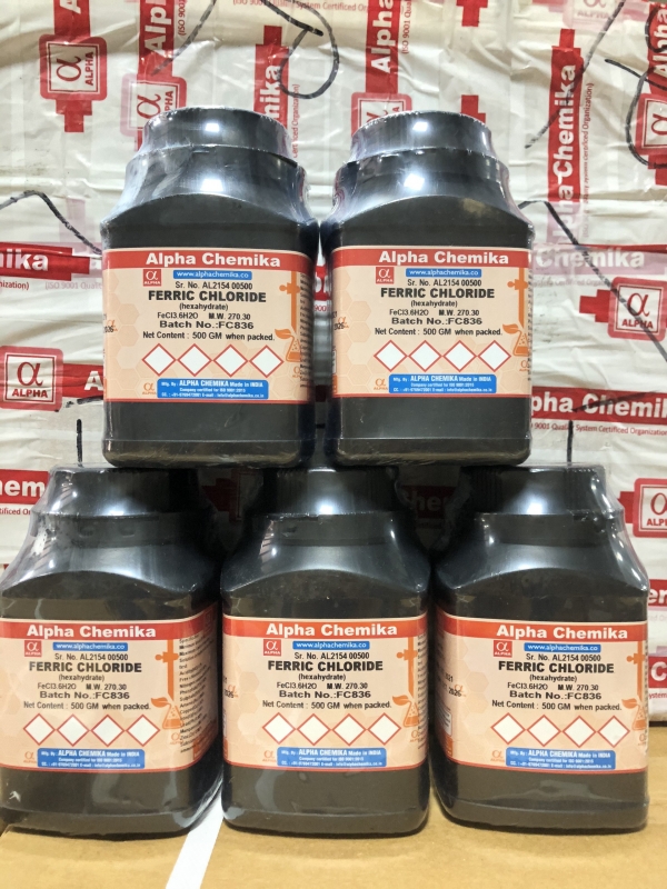 Ferric Chloride (hexahydrate), hãng Alpha Chemika - Ấn Độ