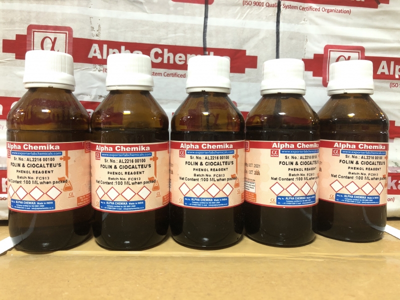 Folin & Ciocalteu s phenol reagent, hãng Alpha Chemika - Ấn Độ