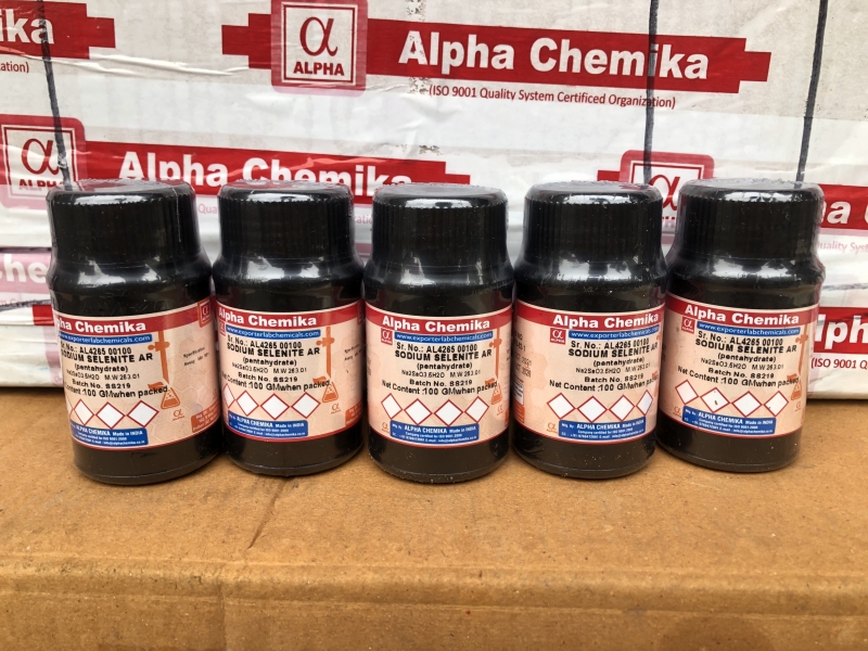 Sodium selenite AR (Pentahydrate), hãng Alpha Chemika - Ấn Độ