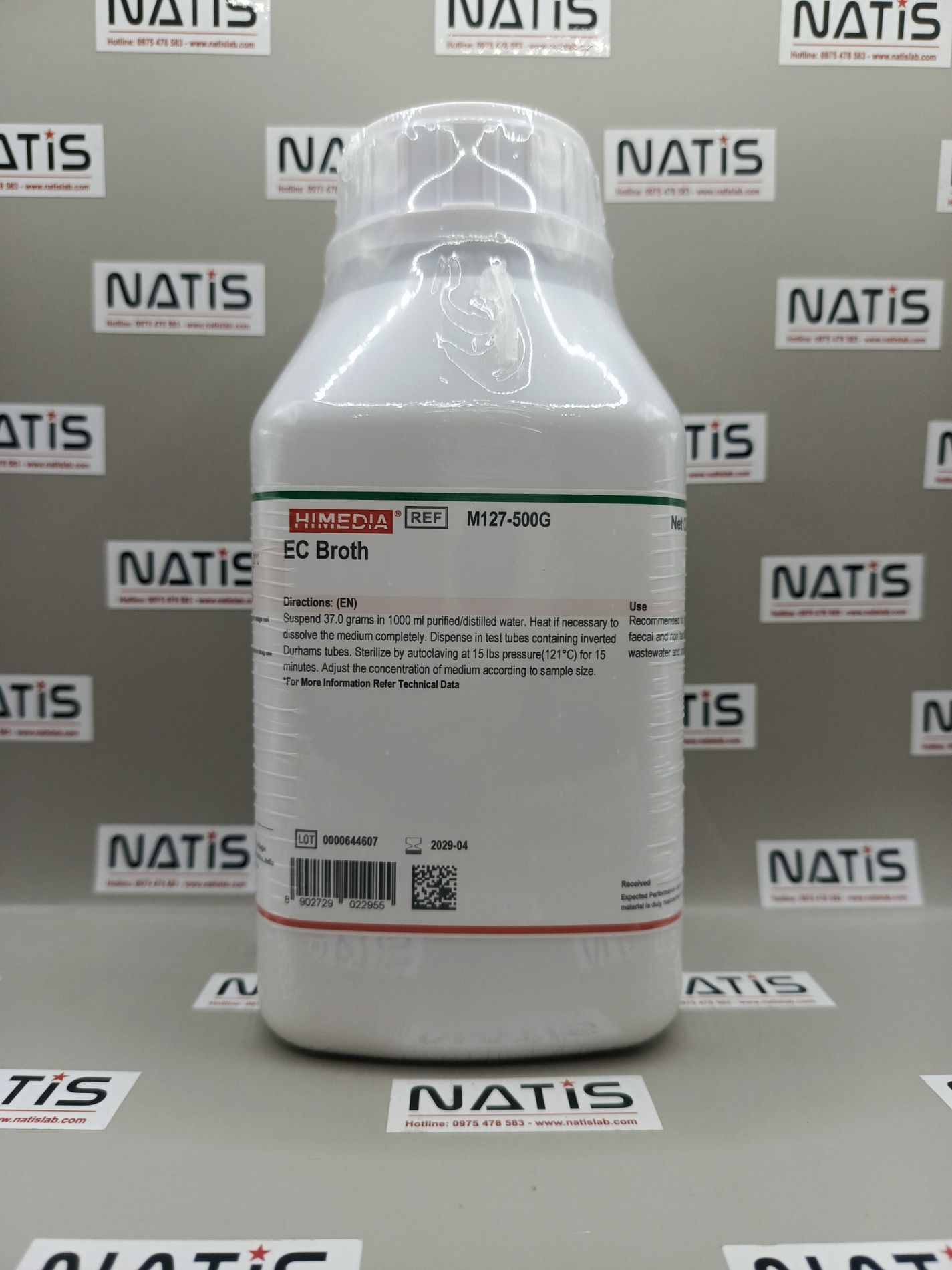 EC Broth, mã M127-500G, hãng Himedia - Ấn Độ
