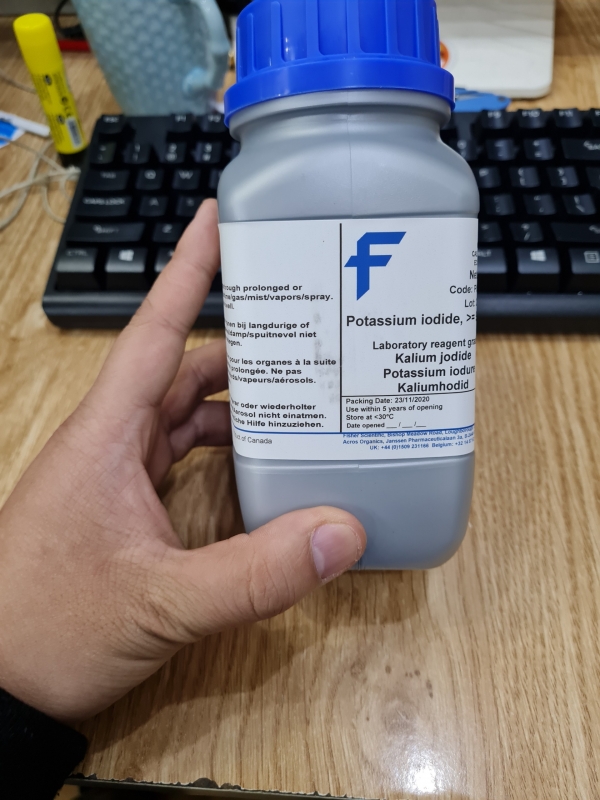 Potassium Iodide, Extra Pure, SLR, Fisher Chemical™