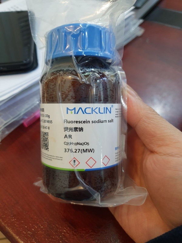 Fluorescein Sodium salt, hãng Macklin - TQ