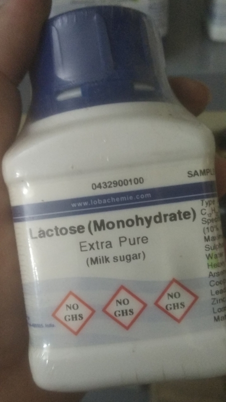 LACTOSE (MONOHYDRATE), Ấn Độ