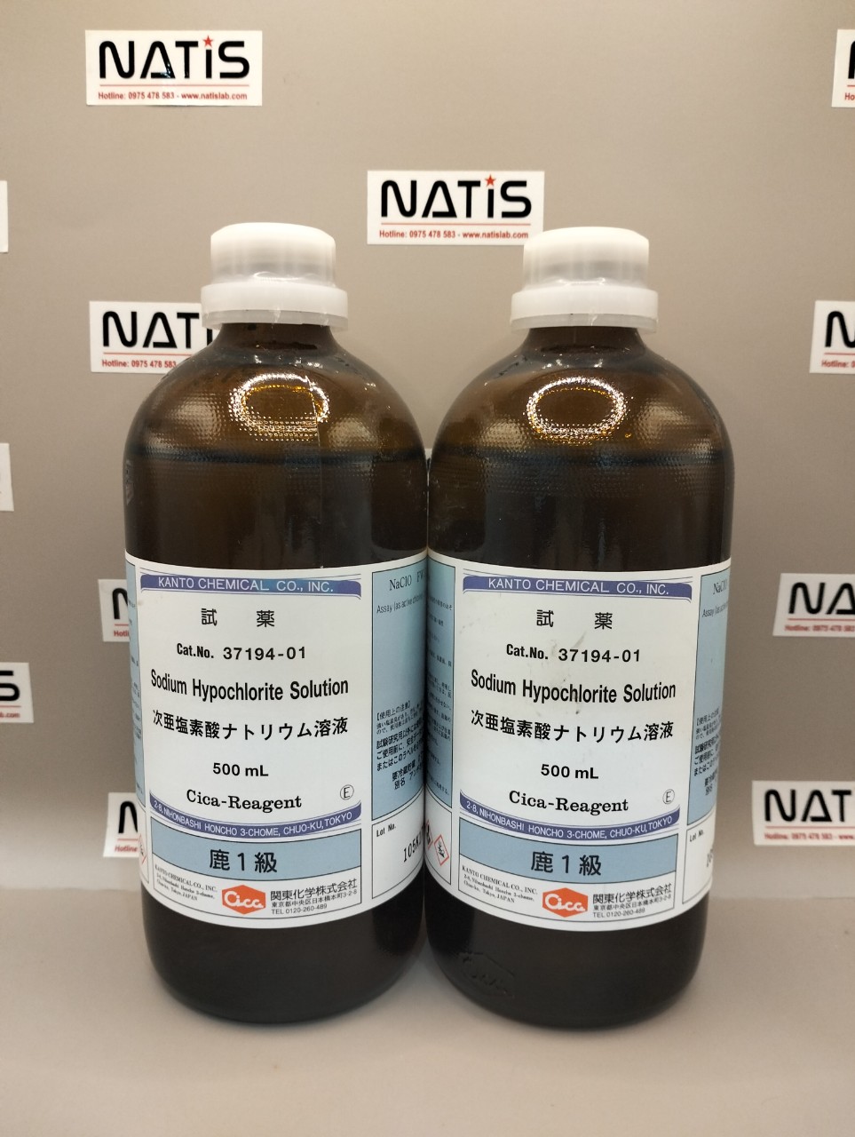 Sodium hypochloride solution, Kanto - Nhật Bản