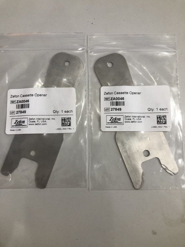 Dụng cụ mở khay đựng giấy lọc giấy bằng thép không gỉ, hãng Zefon, Mỹ