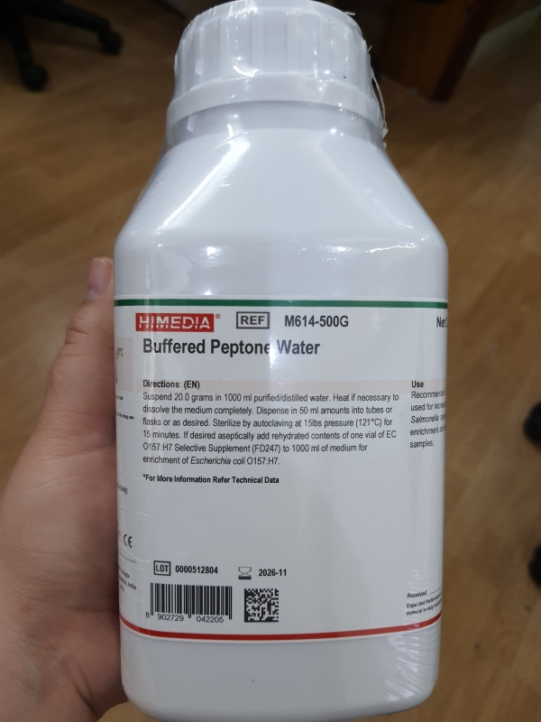 Buffered Peptone Water, mã M614-500g, hãng Himedia - Ấn Độ
