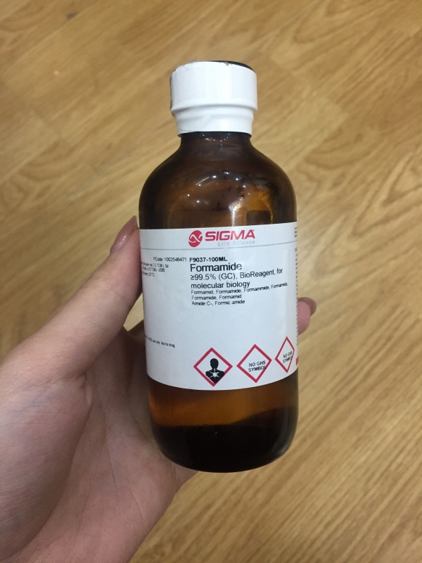 Formamide ≥99.5% (GC), BioReagent, for molecular biology, Sigma