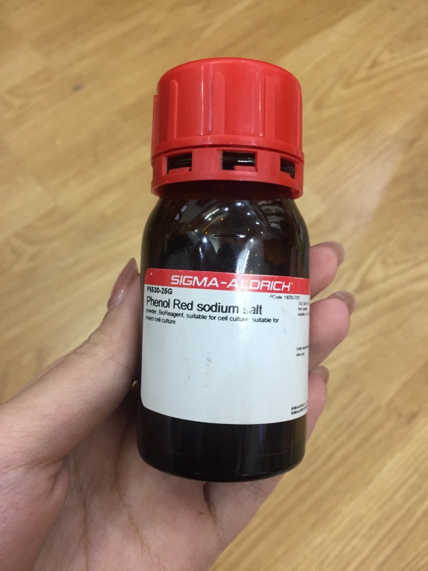 Phenol Red sodium salt, Sigma