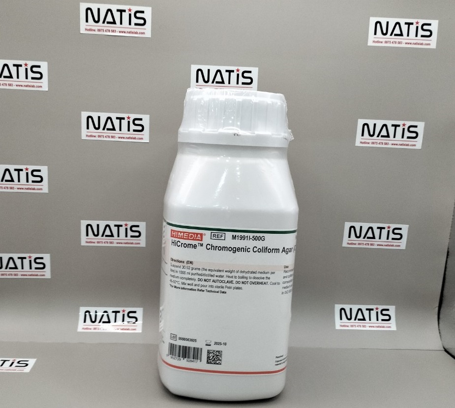 HiCrome™ Chromogenic Coliform Agar (CCA), lọ 500g, hãng Himedia - Ấn Độ