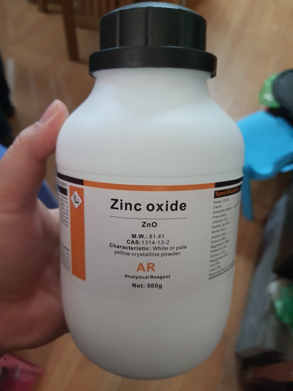 Zinc oxide - ZnO, Trung Quốc
