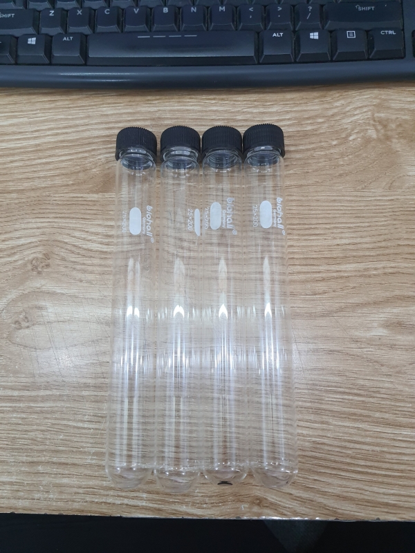 Ống nghiệm có nút 25x200mm - Biohall Germany