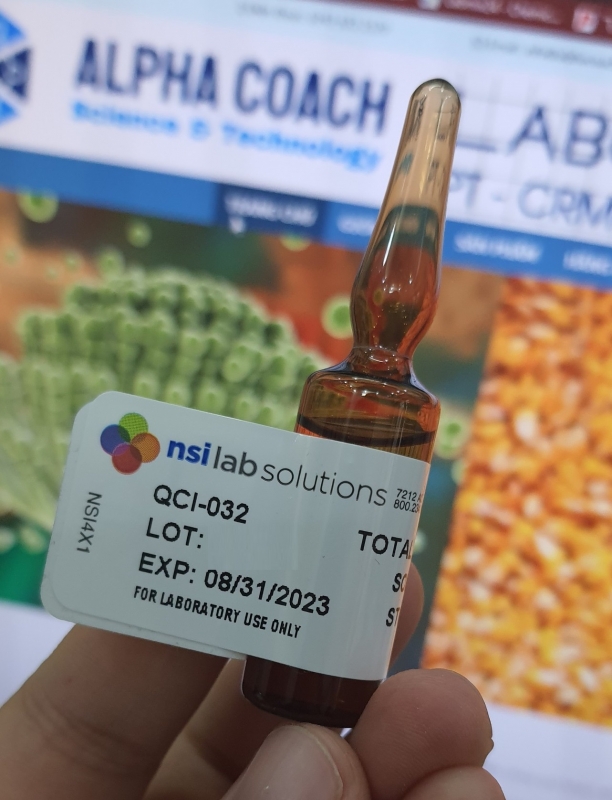 Mẫu chuẩn (CRM) thông số Total Phenolics, mã QCI-032, hãng NSI, Mỹ