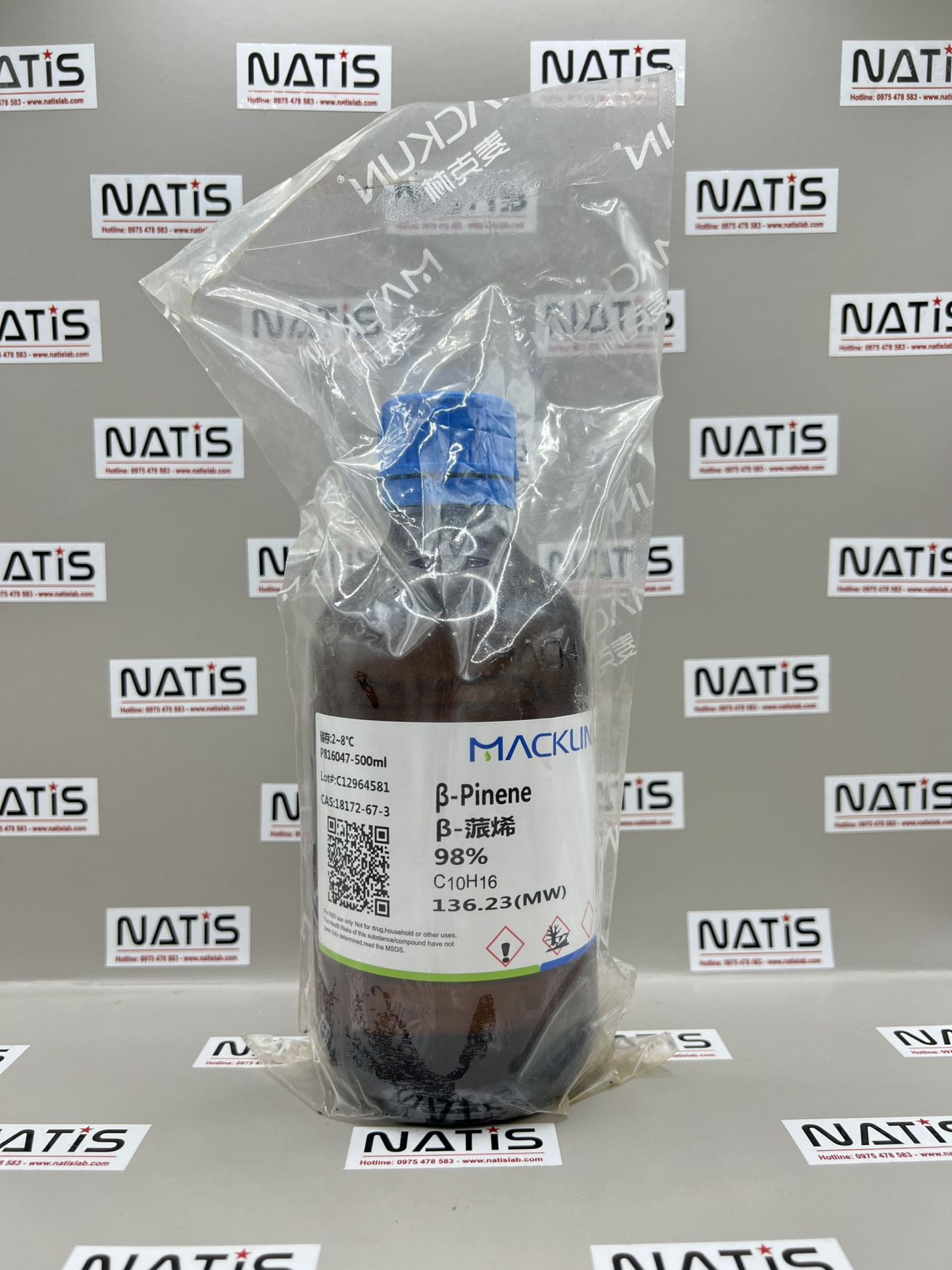 Hóa chất β-Pinene, hãng Macklin - TQ