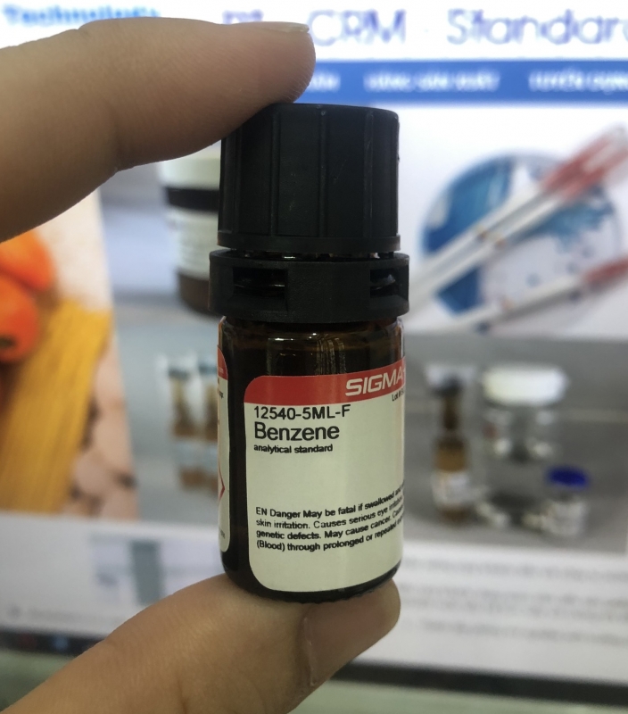 Chất chuẩn Benzene analytical standard, hãng Sigma