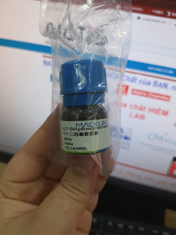 6,7-Dihydroxycoumarin, hãng Macklin - tQ