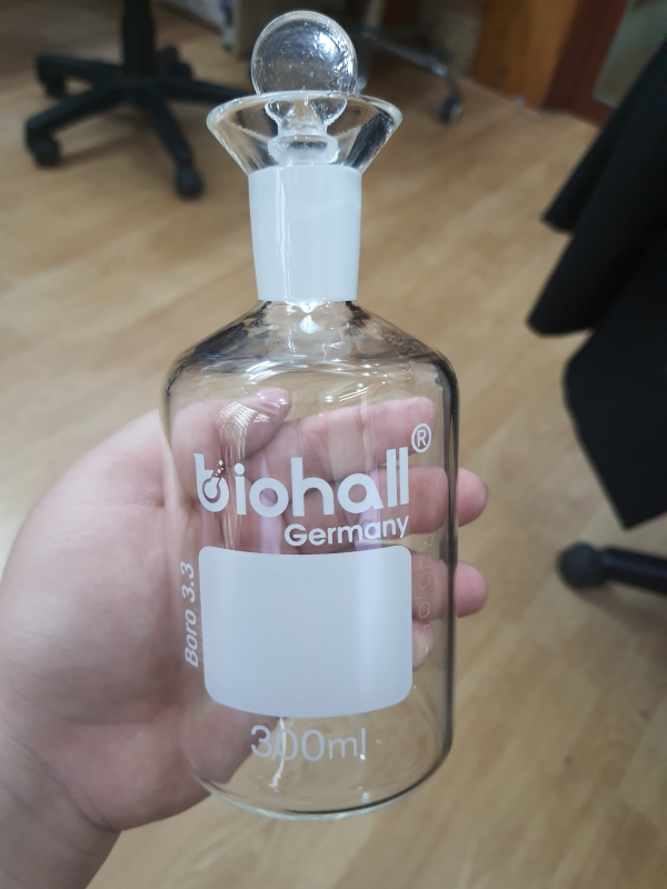 Chai BOD 300mL, hãng Biohall Germany