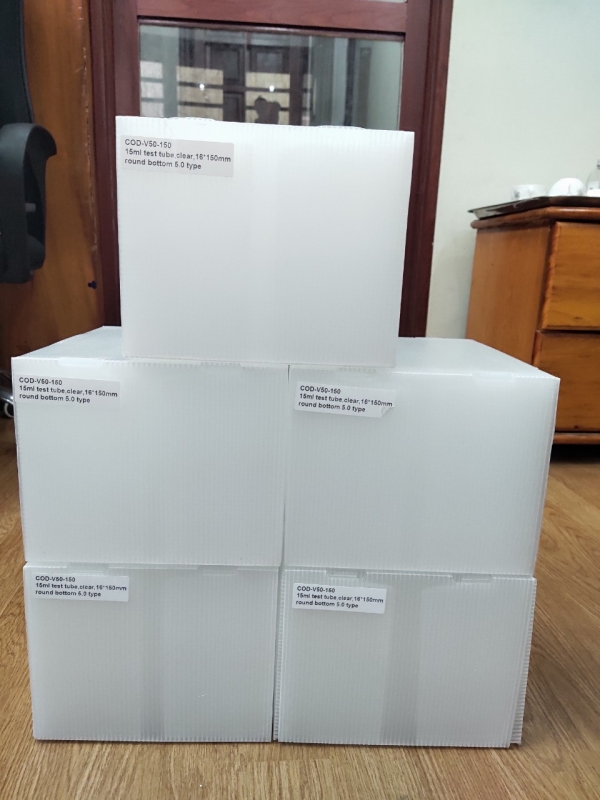 Ống phá mẫu COD 15ml, 16x150mm kèm nắp, TQ