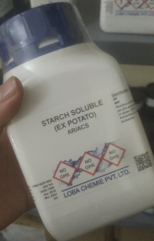 STARCH SOLUBLE (EX POTATO) AR/ACS, Ấn Độ