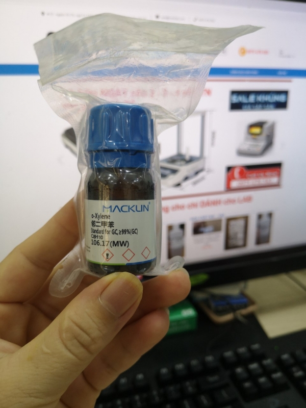 Chất chuẩn o-Xylene - Standard for GC,≥99%(GC), hãng Macklin - TQ