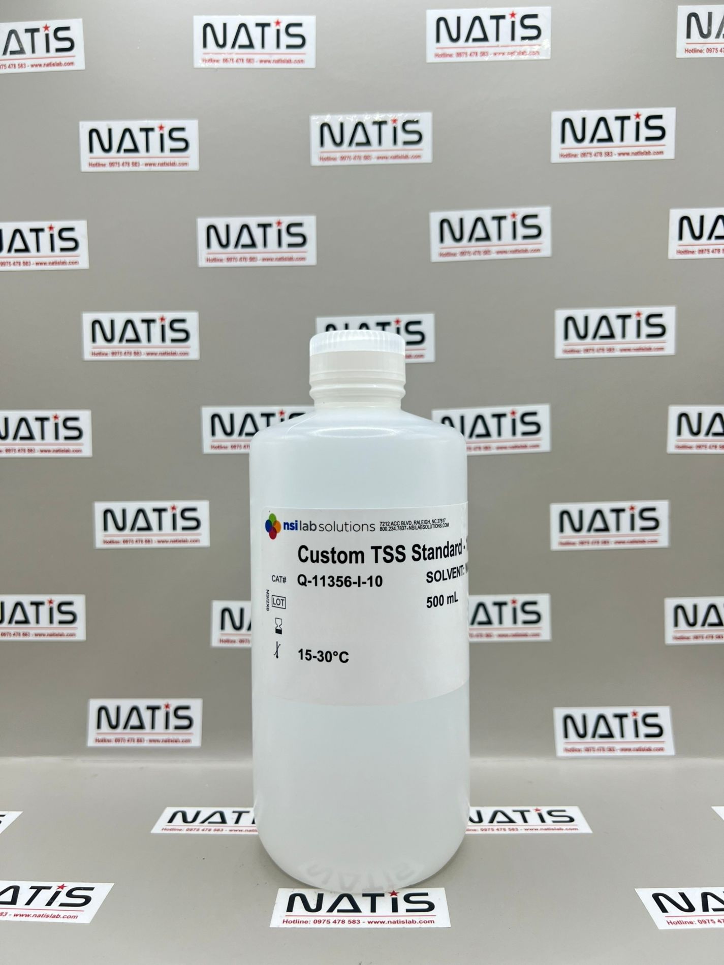 Dung dịch chuẩn TSS 10mg/L, hãng NSI, Mỹ