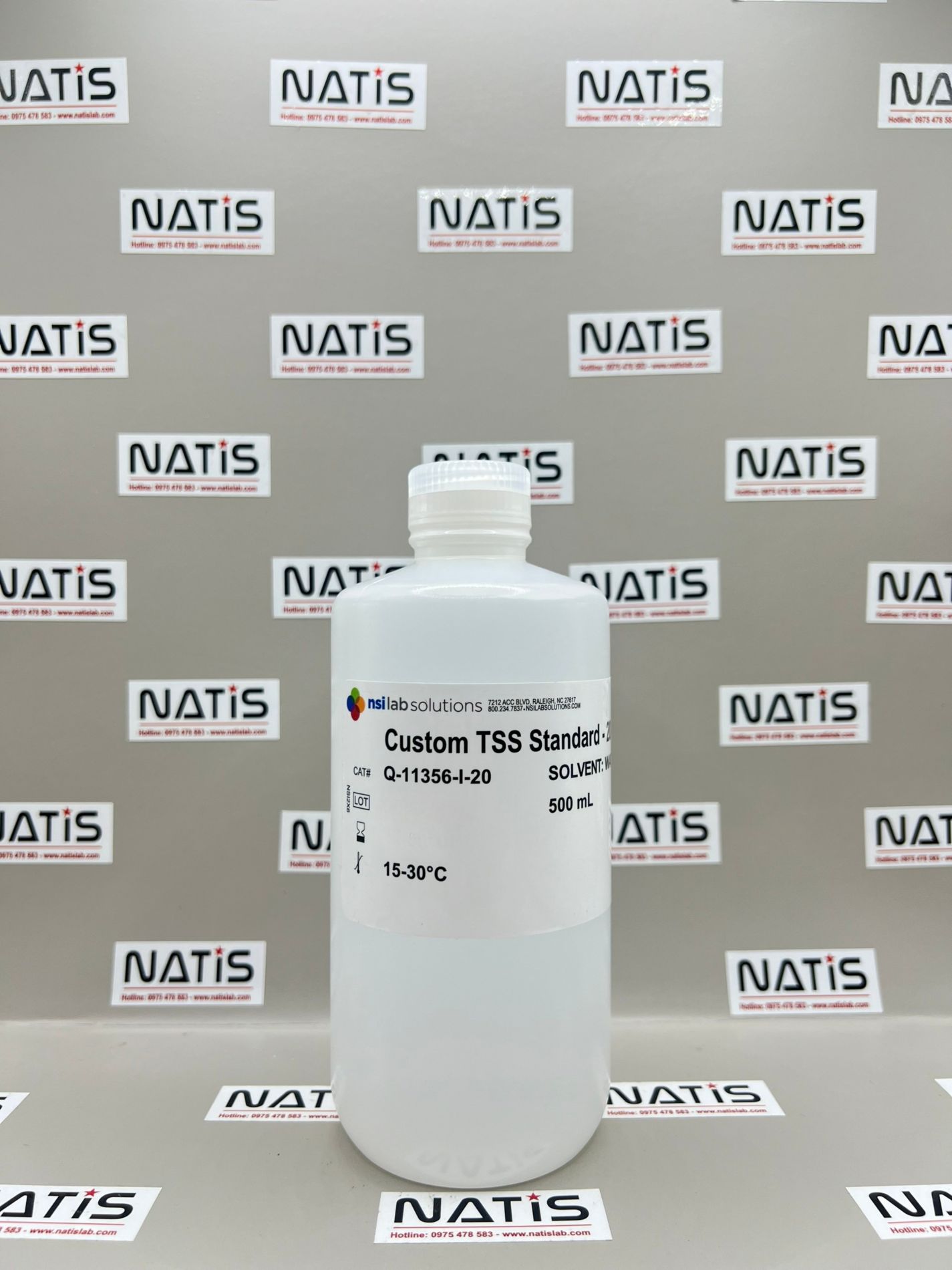 Dung dịch chuẩn TSS 20mg/L, hãng NSI, Mỹ