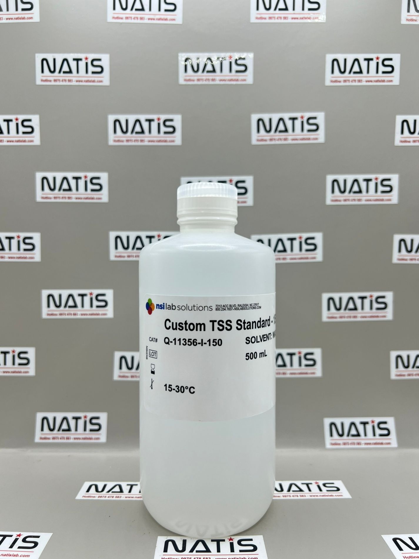 Dung dịch chuẩn TSS 150mg/L, hãng NSI, Mỹ