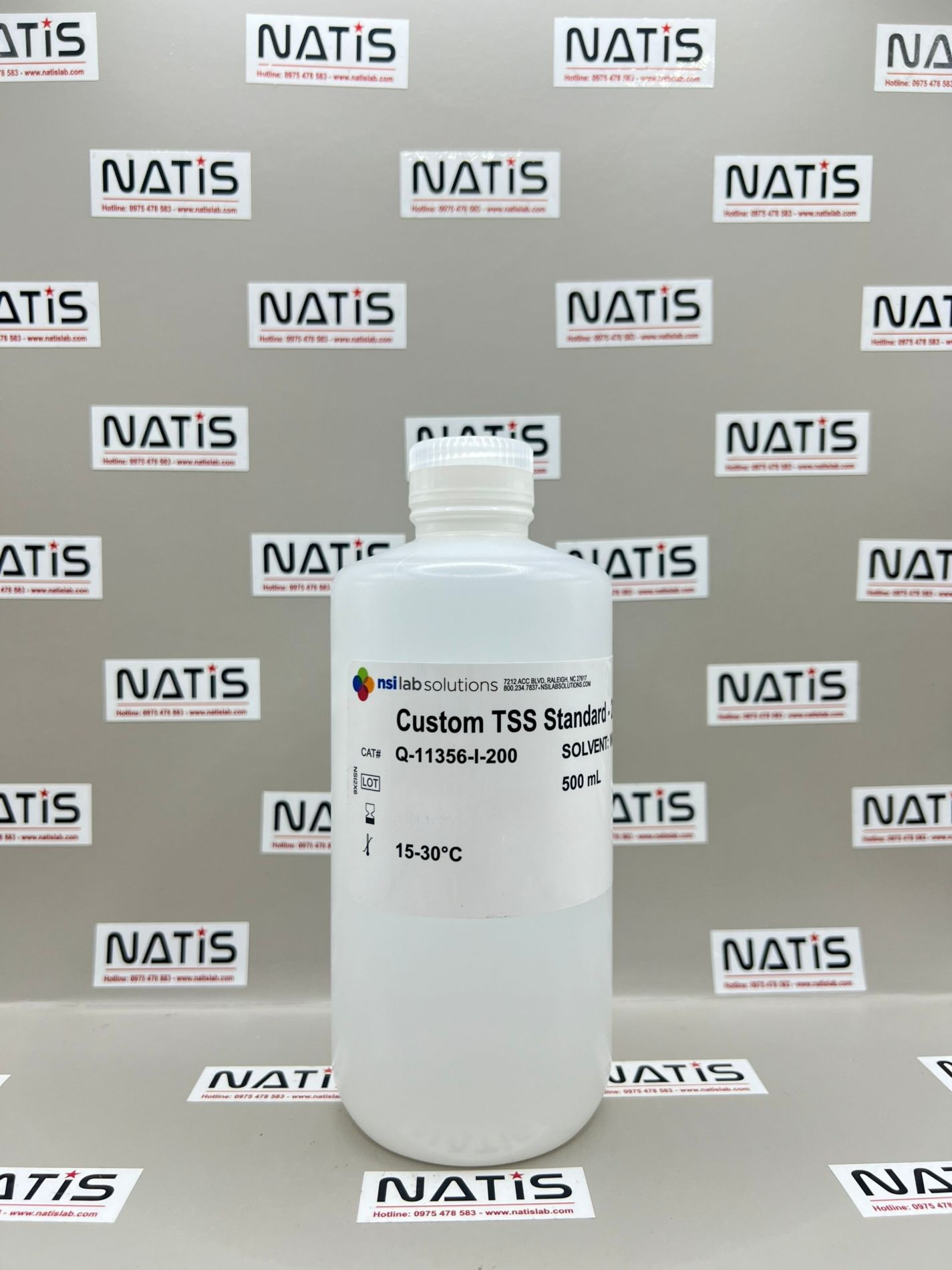 Dung dịch chuẩn TSS 200mg/L, hãng NSI, Mỹ