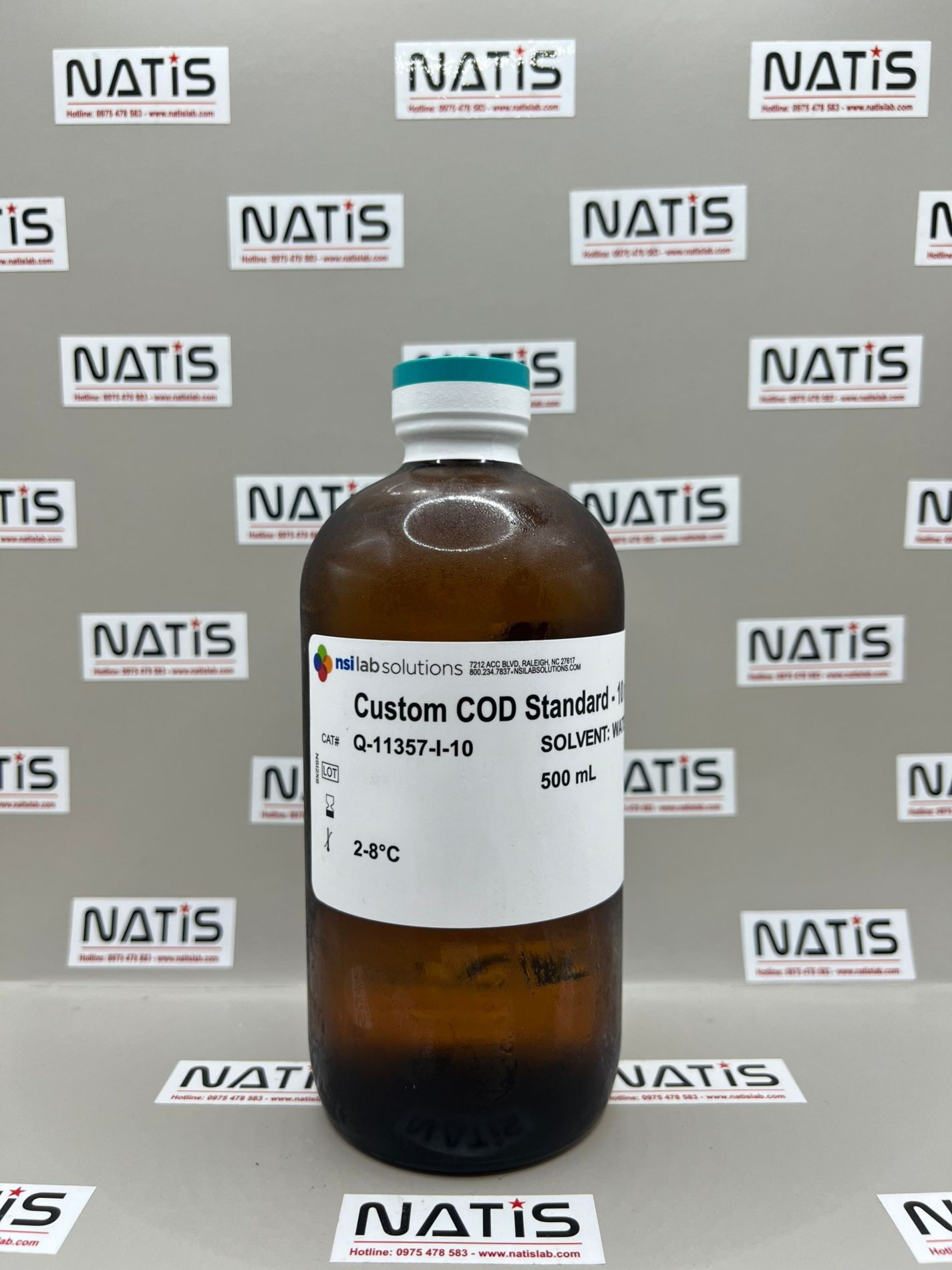 Dung dịch chuẩn COD 10mg/L, hãng NSI, Mỹ