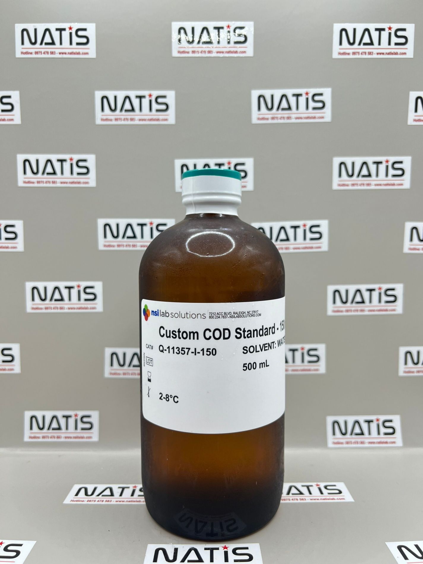 Dung dịch chuẩn COD 150mg/L, hãng NSI, Mỹ