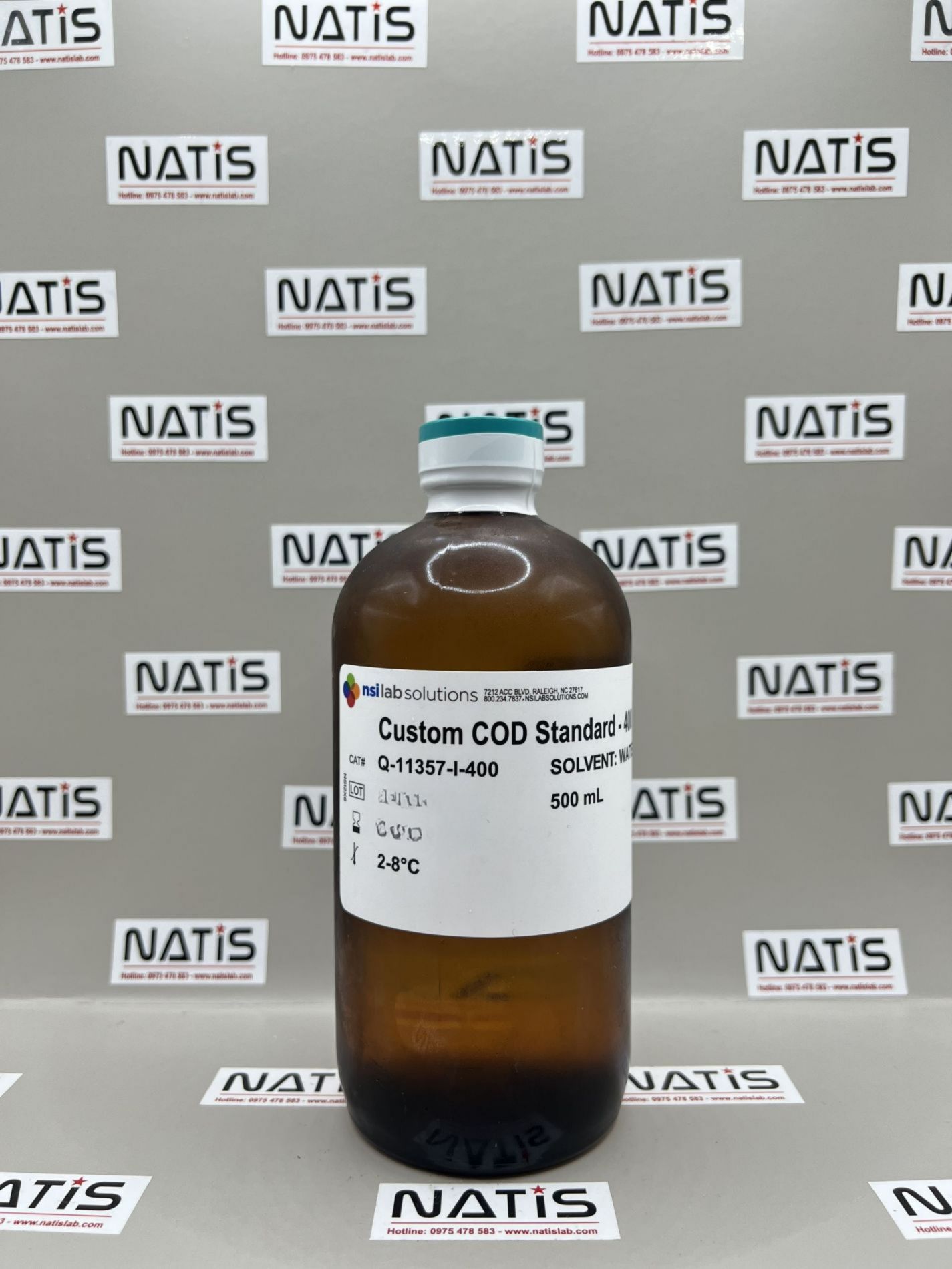 Dung dịch chuẩn COD 400mg/L, hãng NSI, Mỹ