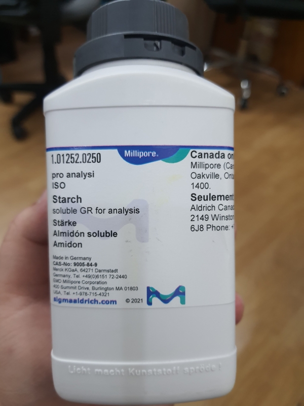 Starch soluble - Tinh bột tan, hãng Merck