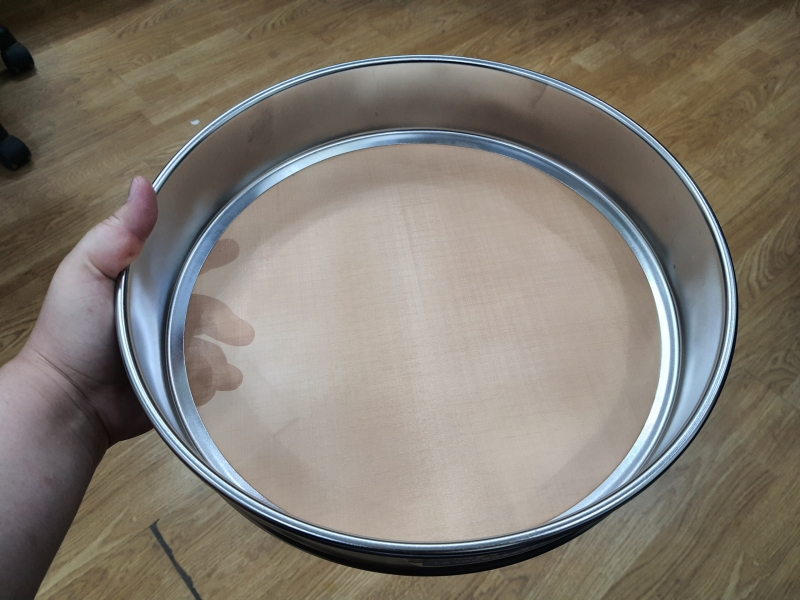 Sàng rây cỡ lỗ 0.075mm, đường kính 300mm, TQ