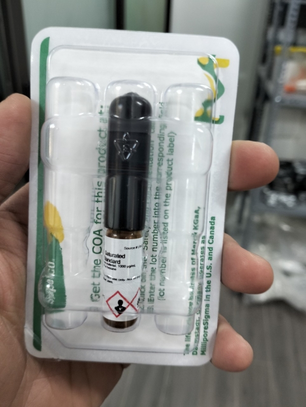 Dung dịch chuẩn mix Alkan C7-C40 nồng độ 1000 μg/mL (C7 - C40 Saturated Alkanes Standard - certified reference material, 1000 μg/mL each component in hexane); lọ 1mL, hãng Sigma