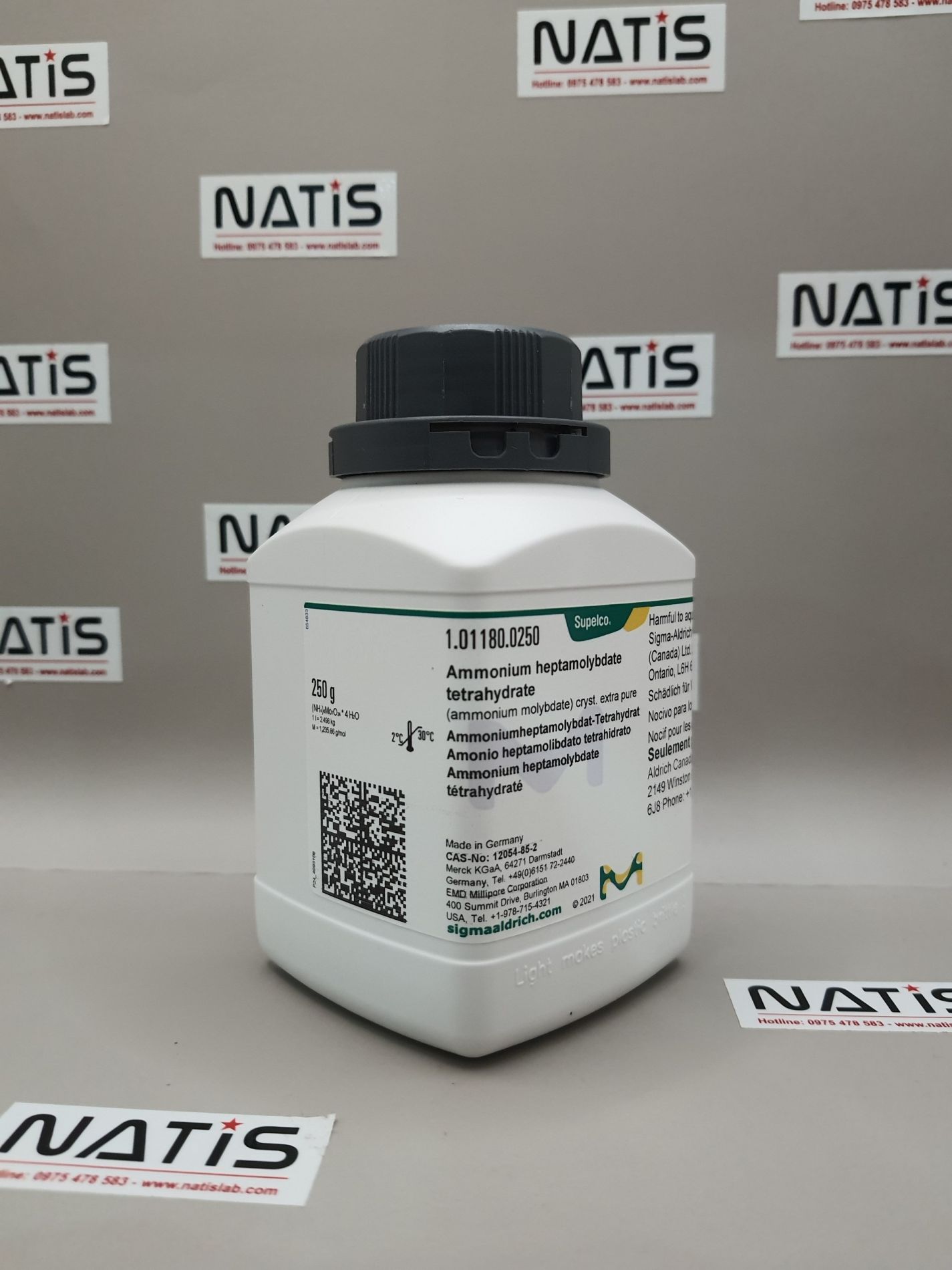 Ammonium heptamolybdate tetrahydrate cryst. extra pure, Merck