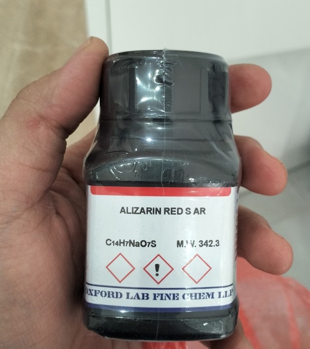 Hóa chất ALIZARINE RED S, Oxford - Ấn Độ