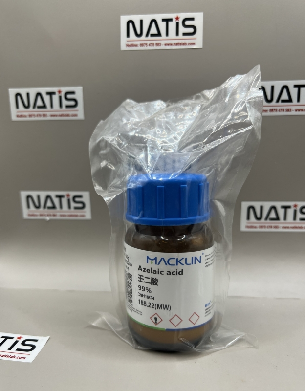 Hóa chất Azelaic acid 99%, hãng Macklin - TQ