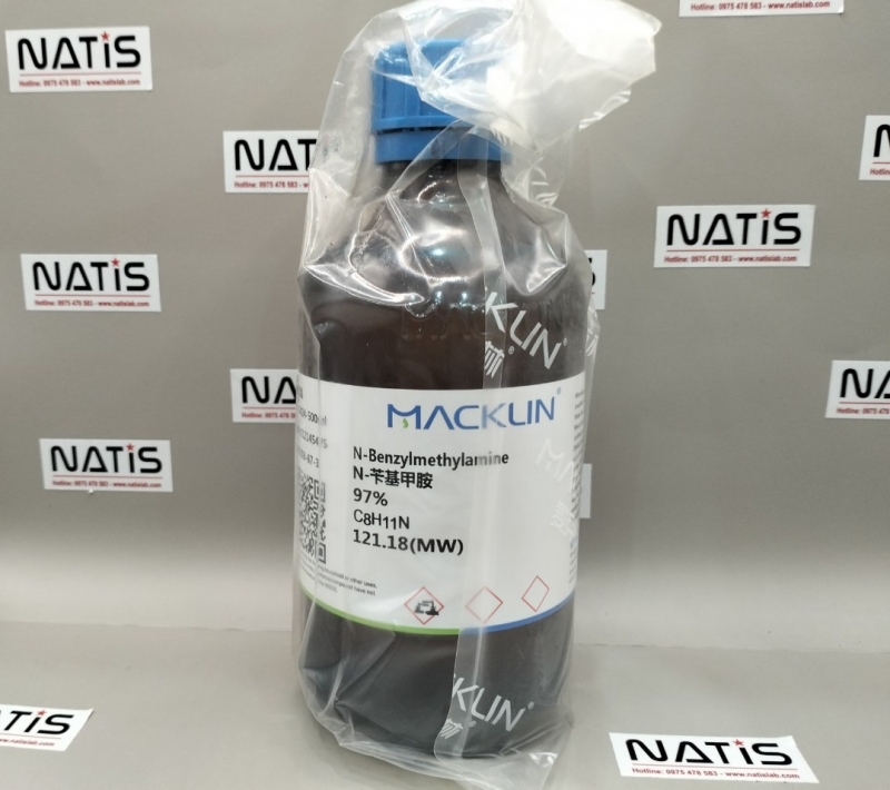 Hóa chất N-Benzylmethylamine 97%, hãng Macklin - TQ