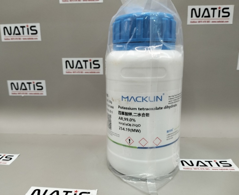 Hóa chất Potassium tetraoxalate dihydrate AR 99%, hãng Macklin - TQ