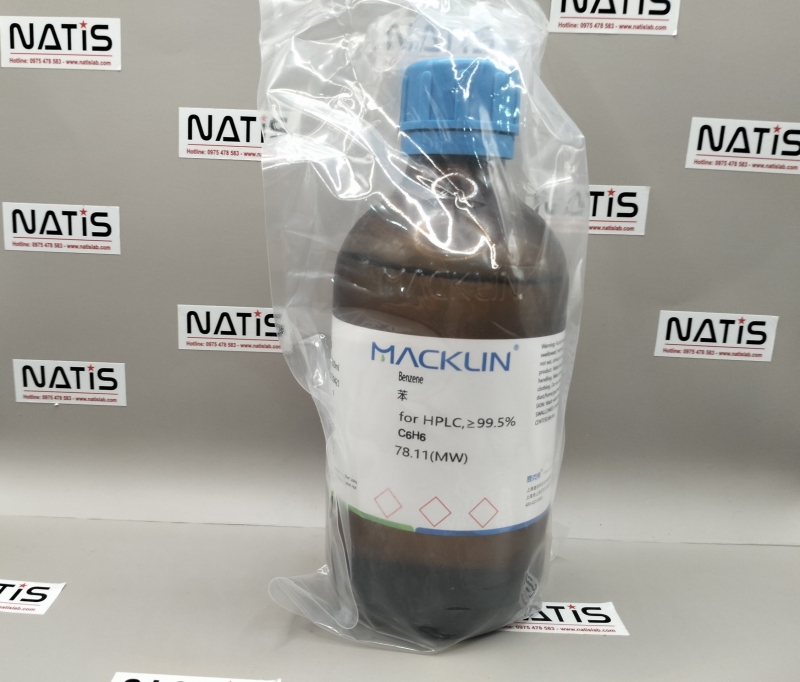 Hóa chất Benzene, for HPLC,≥99.5%, hãng Macklin - TQ