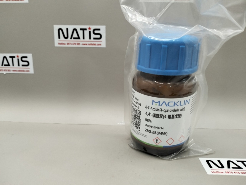 Hóa chất 4,4 -Azobis(4-cyanovaleric acid), hãng Macklin - TQ