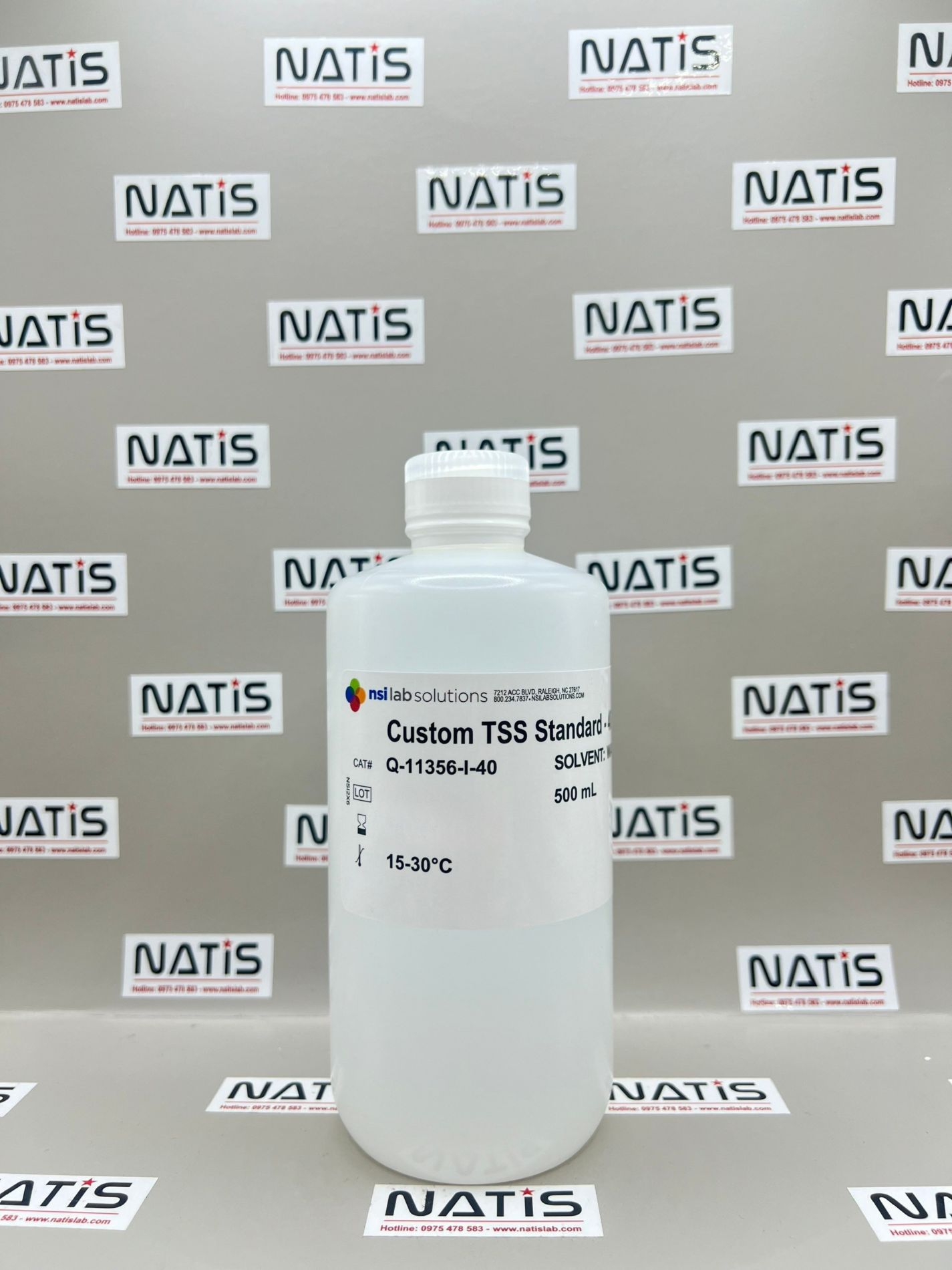 Dung dịch chuẩn TSS 40mg/L, hãng NSI, Mỹ