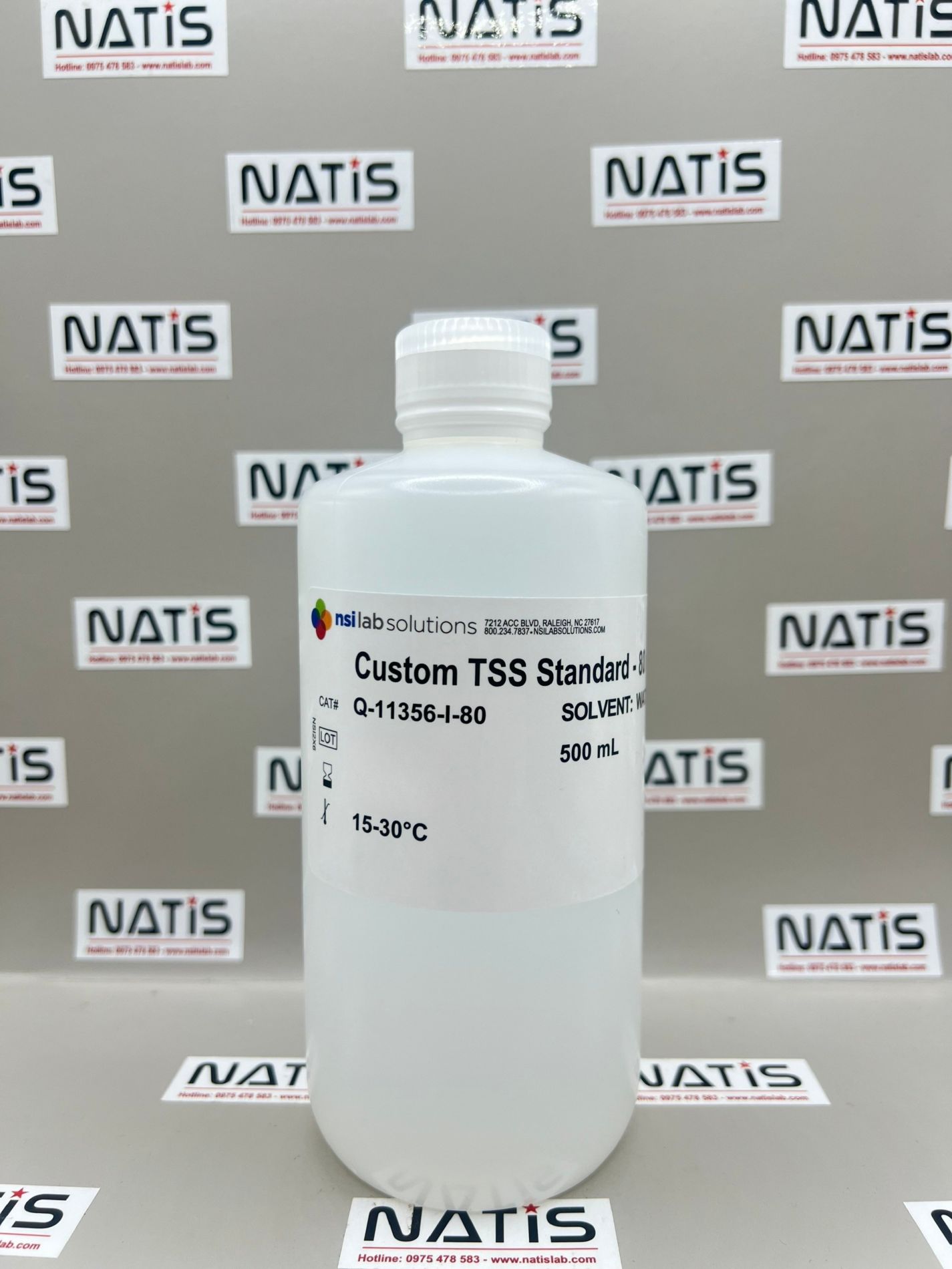 Dung dịch chuẩn TSS 80mg/L, hãng NSI, Mỹ