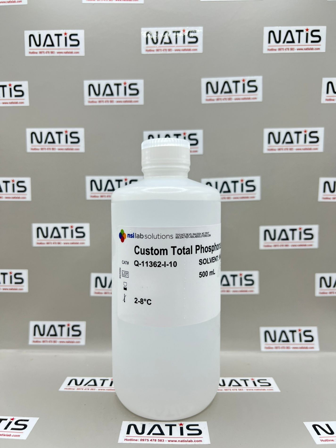 Dung dịch chuẩn Tổng P - 10mg/L, hãng NSI, Mỹ