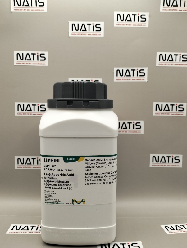 Hóa chất L(+)-Ascorbic Acid, lọ 500g, hãng Merck